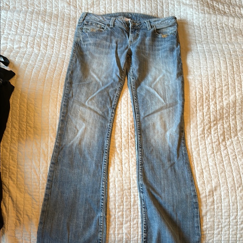 Levi's Light Blue Boot Cut Jeans for Women